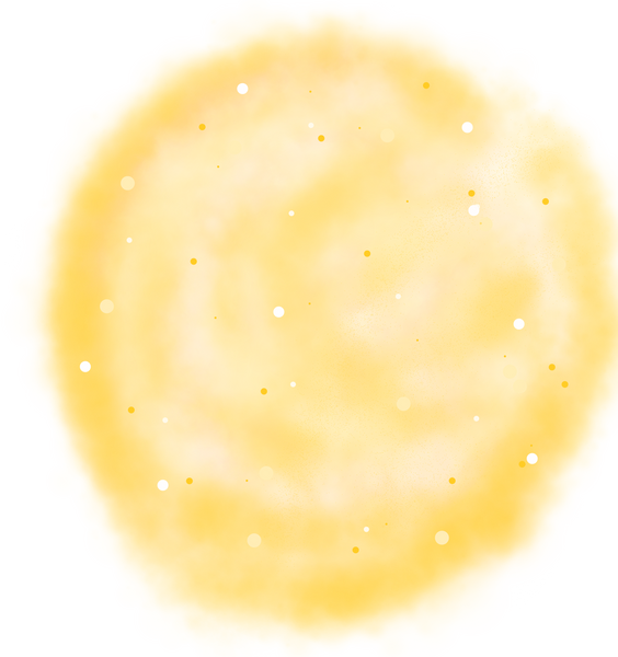 Yellow Watercolor Circle